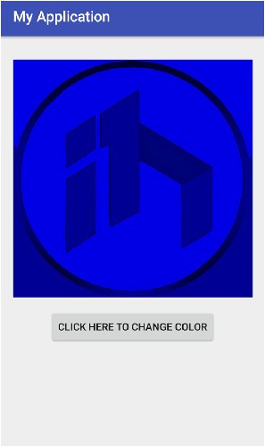 change image view color using bitmap in Android 2