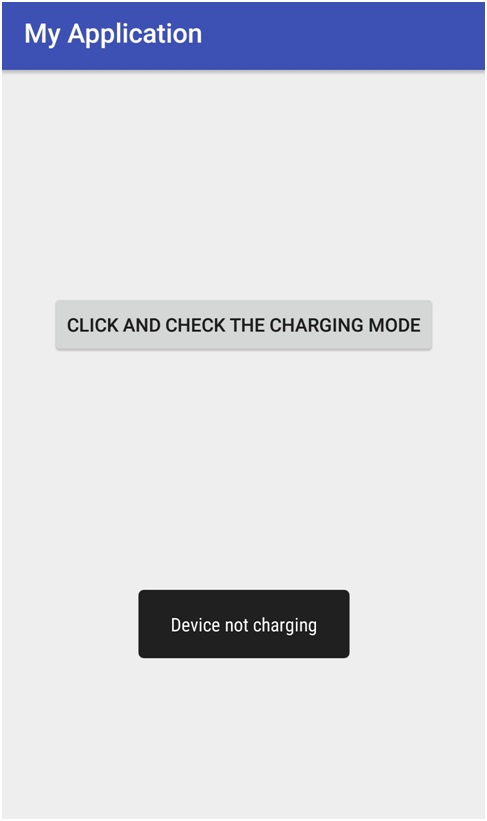 Android - Charging mode example output 2