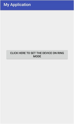 Android - Set device ring normal 1