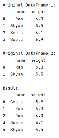 Example: Pandas DataFrame merge summing column