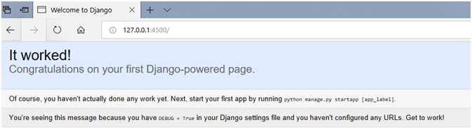 Django Installation 11