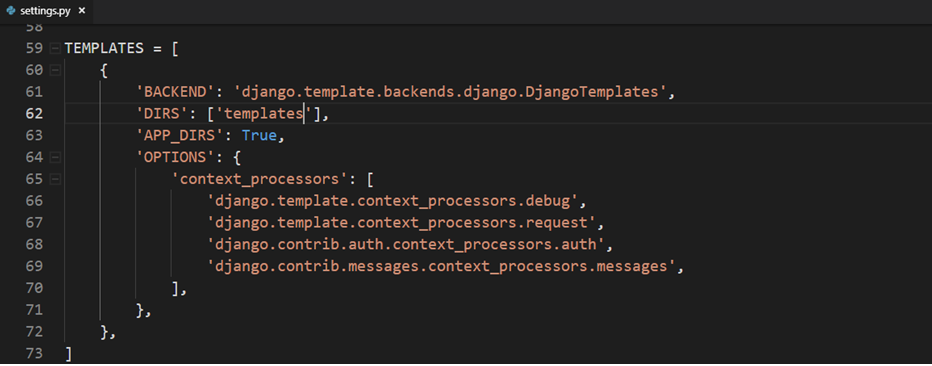 Use static data in django 12