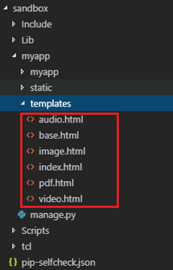 Use static data in django 18