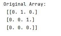 Example: numpy.eye() Method with Example