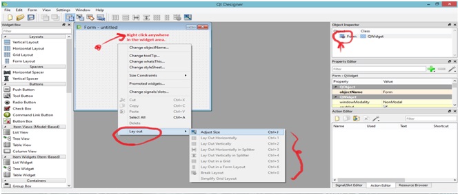 PyQt - Layout Management 0