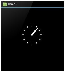 Analog clock in Android