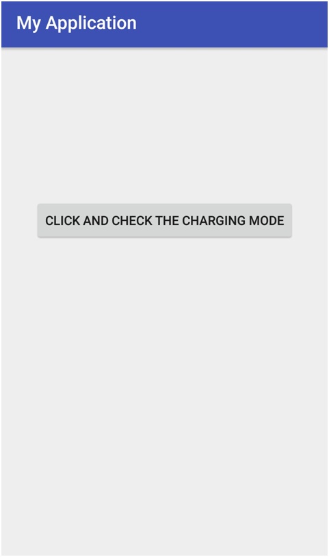 Android - Charging mode example output 1