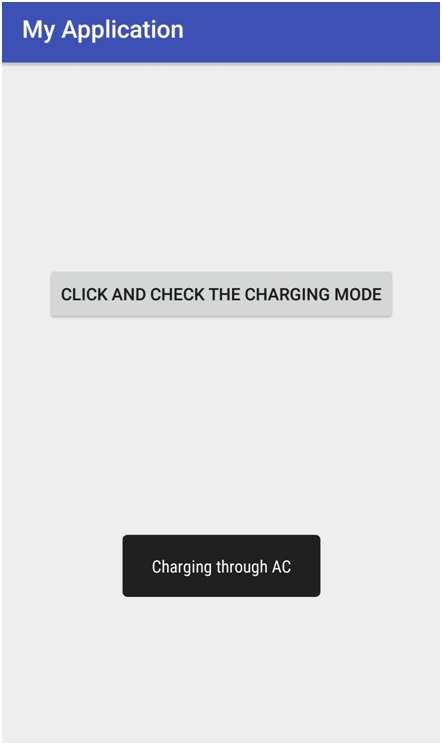 Android - Charging mode example output 4