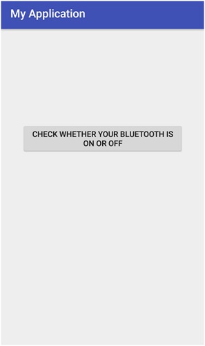 Android - check if bluetooth is on or not 1