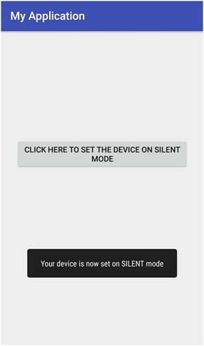 Android - Set silent mode 2