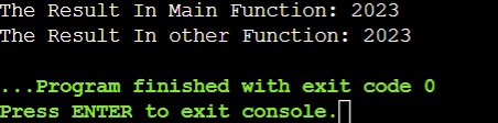 c variable scope output 2