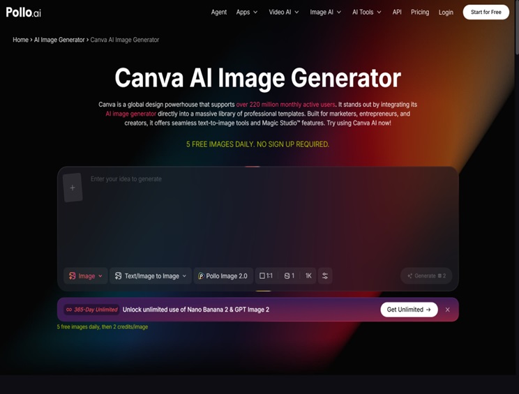 Canva AI Image Generator