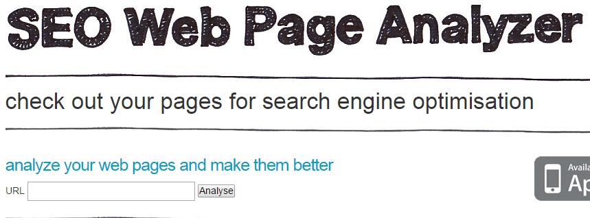 check onpage seo online