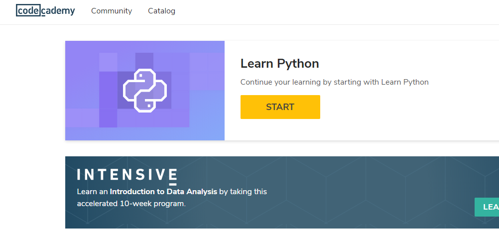 Top 5 Websites for Learning Python | Code Academy