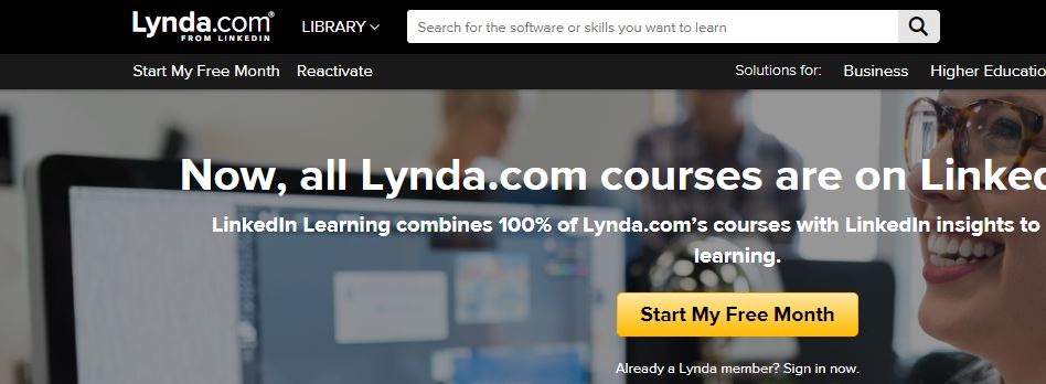 Top 5 Websites for Learning Web Designing and Web Development - lynda