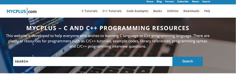 Top websites for learning C++ programming language - mycplus