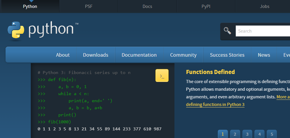 Top 5 Websites for Learning Python | python