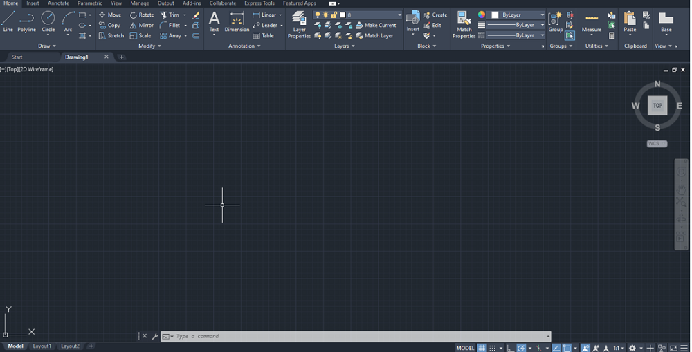 AutoCAD 3d Setup Step 2