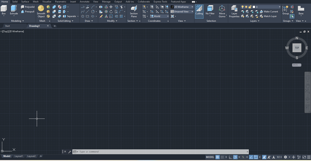 AutoCAD 3d Setup Step 5