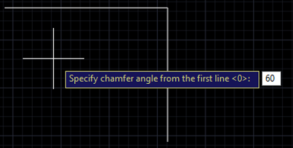 Chamfer Command (step 15)