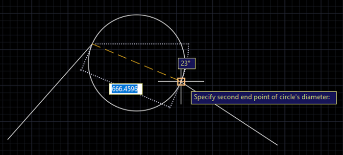 Circle Command (Step 14)