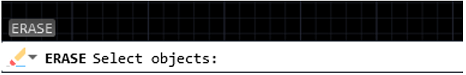 AutoCAD | Erase Command (Step 4)