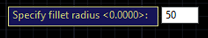 Fillet Command (step 6)