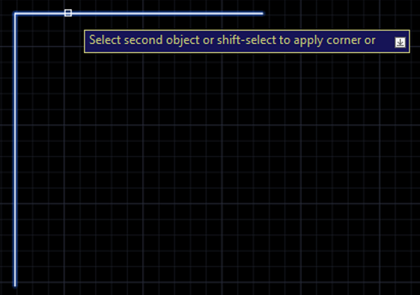 Fillet Command (step 7)