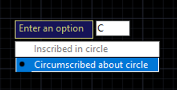 Polygon Command (Step 13)