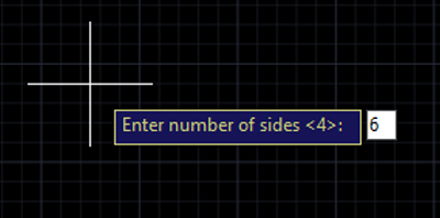 Polygon Command (Step 4)