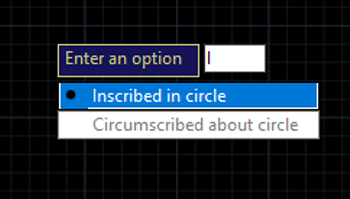 Polygon Command (Step 6)