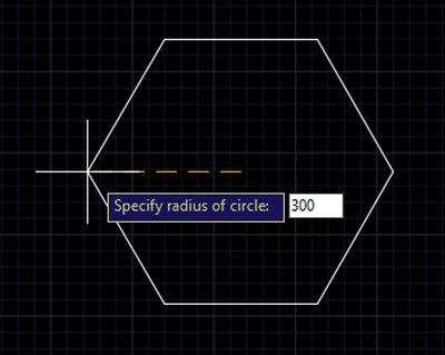 Polygon Command (Step 7)