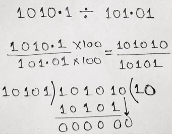 binary division 3