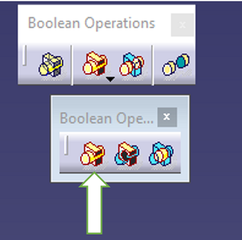CATIA | Add, Remove Boolean Operation (18)