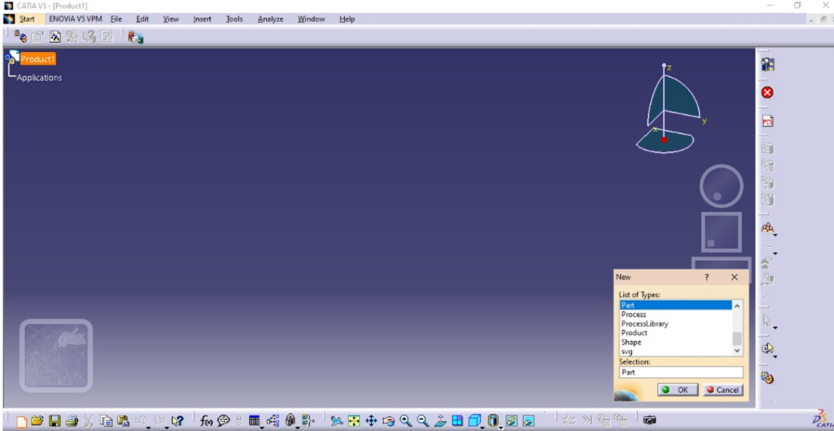 CATIA | Mug Using Shaft Feature (Step 1)