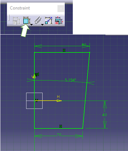 CATIA | Mug Using Shaft Feature (Step 5)