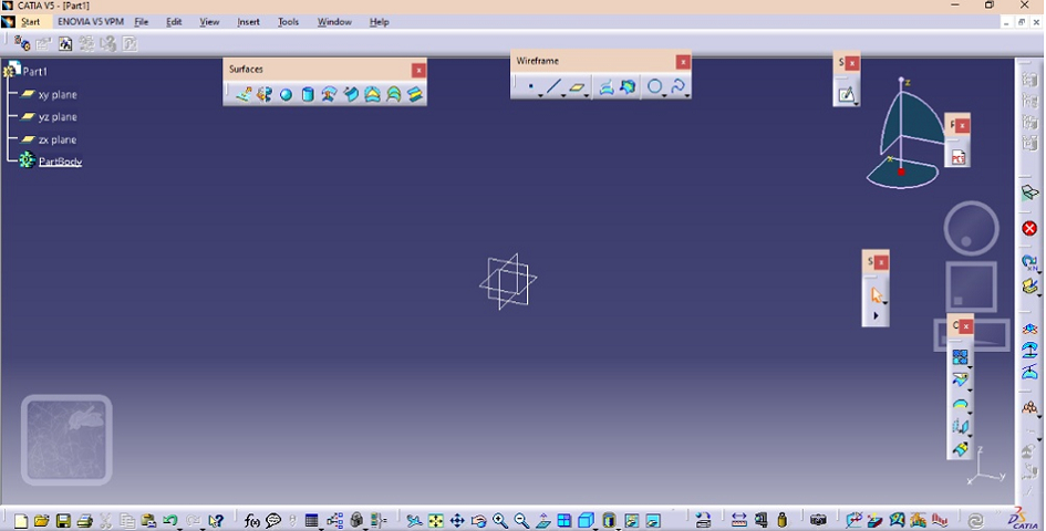 multiple holes on rectangular prism (step 2)