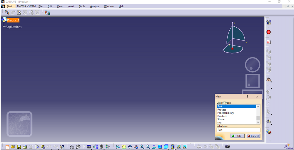 CATIA | Translation Feature (Step 1)