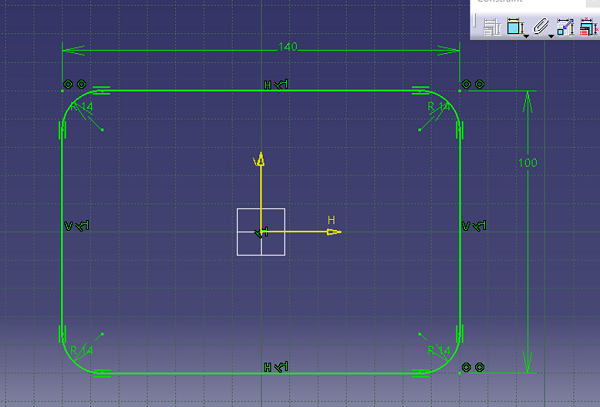 CATIA | Wall Definition Feature (Step 7)