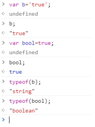 Boolean in JavaScript Example 1