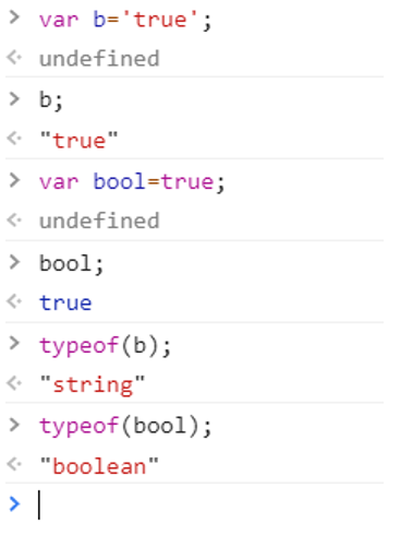 boolean assignment in javascript