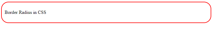 Border Radius Property in CSS | Example 2