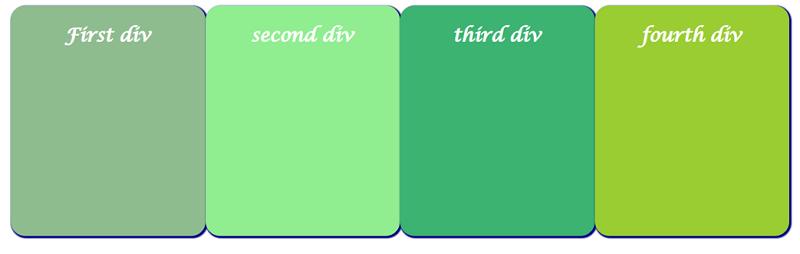 Example: Create a 4-column layout grid