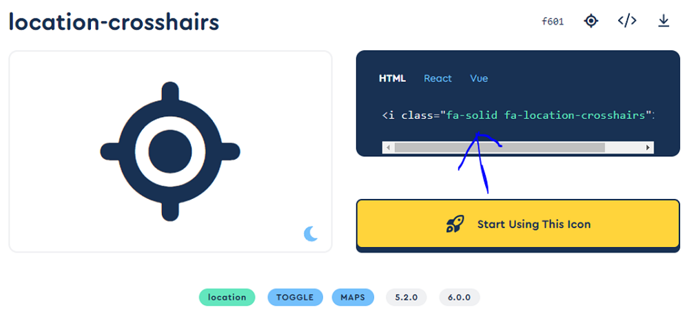 Example 1: Create icon buttons with CSS