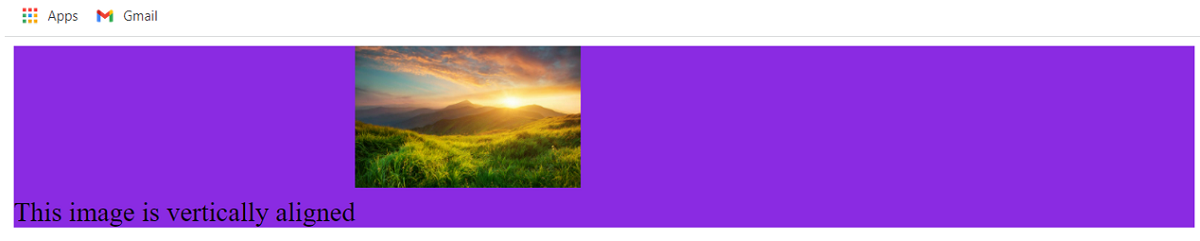 CSS vertical-align Property | Example 2