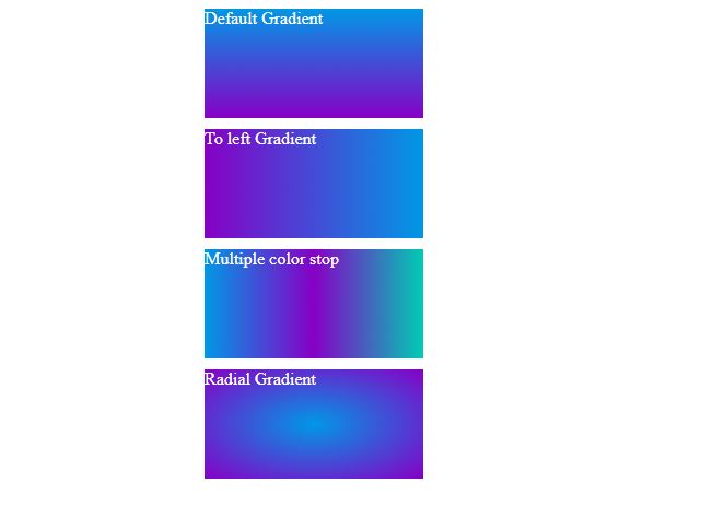 Gradients with CSS3