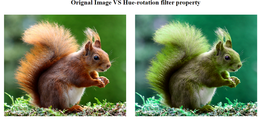 Example: Hue Rotation on Image using CSS3