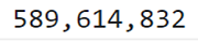 Example 1: number with commas as thousands separators