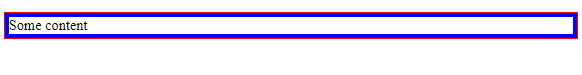 Outlining the content in CSS | Example 3
