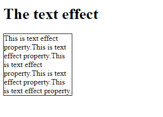 CSS Text Effects | Example 3